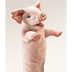 Folkmanis Stage Puppet Pig Retired